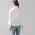 White House | Black Market NWT BHWM Grommet Poplin Shirt Photo 2