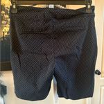 Hilary Radley  Dark Blue Patterned shorts Photo 3