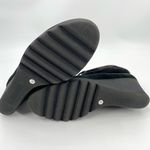 Donald Pliner Donald J Pliner Boots Women’s Sz 9.5 MAXXI Wedge Heeled Faux Fur Booties Black Photo 6