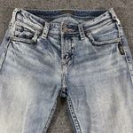 Silver Jeans Suki Mid Baby Boot Women's Blue Stretch Denim Pants Size W28/L31* Photo 2