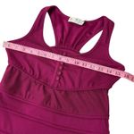 Adidas by Stella McCartney Magenta Ribbed Racerback Tank Top Size Small Purple Photo 3