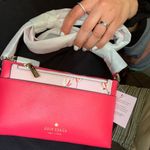 Kate Spade Authentic Saffiano leather top zip Crosby w large card holder Photo 9