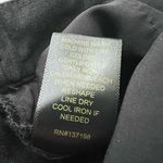 House Of Harlow wide leg linen pants black XS Gold Photo 3