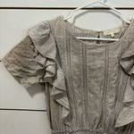Love Shack Fancy  Grey Tie Dye Natasha Dress Photo 4