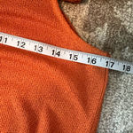 Mango NWOT orange midi dress Photo 8