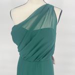 Birdy Grey  Kira Dress‎ Chiffon Emerald Size XXL Bridesmaids Prom One Shoulder Photo 9