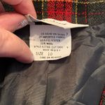 Vintage Tan Jay Red Plaid Tartan Blazer Womens 10 Double Breasted Gold Button Gray Photo 6