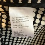 Akris Punto Polka Dot Blazer Jacket Women's 16 Black White Cropped Designer Chic Photo 15