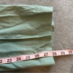 ASOS  Design dad linen pants light green size 12 Photo 3