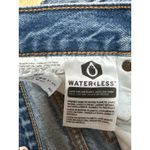 Levi's Wedgie Women's Blue Mid Rise Frayed Raw Hem Skinny Denim Jeans Pants 24 Photo 5