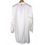 Ralph Lauren  | L |Split Neck Pintuck Pleated Top Tunic Swim Cover Up Oversized Photo 5