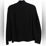Eileen Fisher  Classic Black Turtleneck Sweater Photo 4