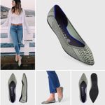 Rothy's Rothy’s Pistachio Python Pointed Toe Flat Rare Retired Unicorn Size 8 Green Photo 1