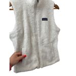 Patagonia  Los Gatos Fleece Zip Front Vest Birch White Size Small Photo 6