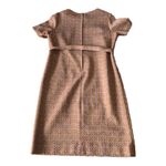 Vintage 70s womens medium large dress jacket and belt brown orange burnt cute ho Photo 4