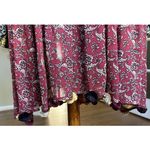 ZARA Woman Patchwork Floral Midi Dress Tassel Hem Boho L EUR L MX 30 Photo 3