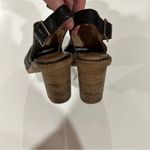 Madewell  The Marie Black Slingback‎ Stacked Heel Sandal Size 6 Photo 5