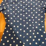Pigeon Blue Polka Dot Dress with Flare nwt Photo 10