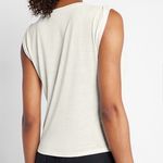 EXPRESS NWT Women's White Skimming Crew Neck Muscle Tee - Size: Large Photo 7