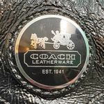 Coach Shimmering Y2K vintage Black Tote Photo 1