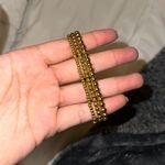 Set Of Three Gold Beaded Bracelets Photo 2