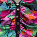 Vtg 90s The Slim Suit Swimsuit Floral & Black size 22W Photo 1