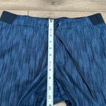 Athleta  Stride Midtown Blue Print Crop Ankle‎ Pants Size 6 Photo 6