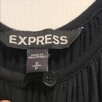 EXPRESS  keyhole front drop waist knit midi black Photo 3
