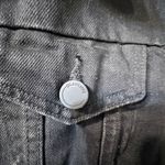 BLANK NYC - cropped black denim jacket with raw hem detail. Size small. NWOT! Photo 9