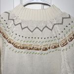 Eddie Bauer Floral Crew Neck Sweater Photo 5