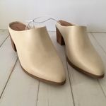 Heeled Mules, Size 5 1/2 Tan Photo 2