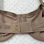 Cuup The Balconette Nude Beige No Lining Mesh Underwire Wired Bralette Bra 34B Brown Size 34 B Photo 2