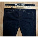 Madewell Low Rise Womens Blue Jeans Size 28 x 32 Dark Blue Wash Denim Skinny Photo 7