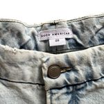 Good American  Good Boy Distressed High-Waist Stretch Straight Jeans size 22 NEW Photo 4