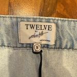 Twelve‎ by ontwelfth jean zip up dress light denim NWT size medium 100% cotton Blue Photo 3