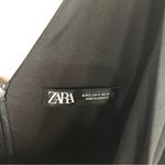 ZARA  Black Cut Out Side V-Neck Mini Dress S Photo 3