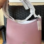 Coach NWT Laurel Shoulder Bag CR148 Leather Silver/Lilac Photo 0