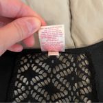 Xhilaration  Black Scoop Neck Tank w/ Lace Back - Size Small Photo 3