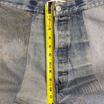 RE/DONE x Levi's Women's Amina Muaddi Patchwork High-Rise Flared Jeans Size 25 Photo 8