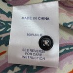 Tyler‎ Boe Maggie Paisley Print Silk Blouse Orange Multi Small Photo 11