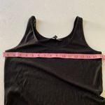 Athleta  Black Ribbed Scoop Neck Tank Top Women’s M Photo 4