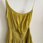 Mustard Seed NWT Citron Pleated One Shoulder Dress S Photo 1