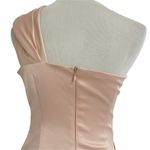 Eliza J  Size 4 Dress Off The Shoulder Ruched Embellished Wedding Party Cocktail Photo 5