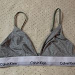 Calvin Klein Gray Bralette Photo 0