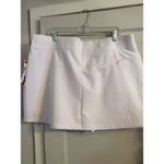 Greg Norman NWT  White Golf Womens Skirt Size XXL Plus Play Dry Photo 1