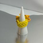 Boho Style Colorful Beaded Finger Ring Photo 2