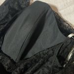 B2 black dress with lace overlay Size 12 Photo 6
