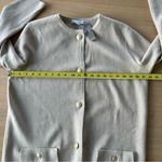 J.Crew NWT  Giselle 100% Cotton Knit Sweater Blazer Sz S Tan Quiet Luxury Preppy Photo 14