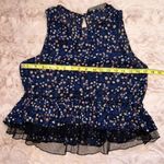 ZARA  Floral print tank size small TRAFALUC Photo 3