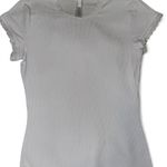 SKIMS Light Blue Women's Ribbed Top Photo 6